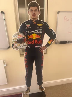 Max Verstappen cardboard cut out