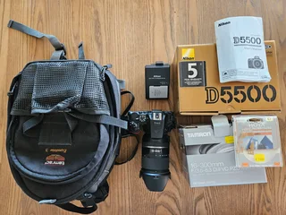 Nikon D5500 Camera and Tamron 16-300mm lens