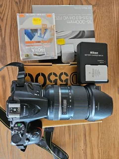Nikon D5500 Camera and Tamron 16-300mm lens