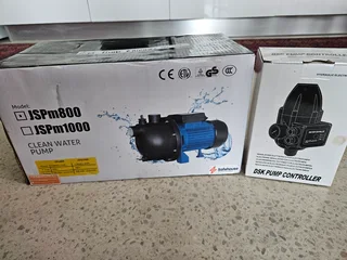 Pressure pump with PS02 automatic controller