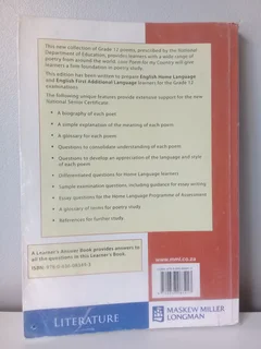 FET phase: Grades 11 &amp;12 text books