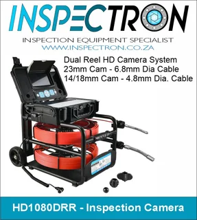 HD1080DRR Dual Reel HD Pipe Inspection Camera