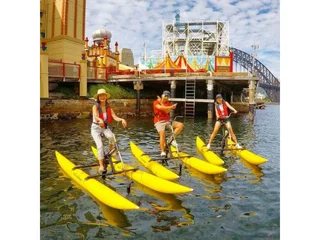 Spinning on the water!