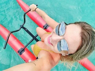 Spinning on the water!