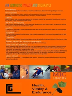 COLOSTRUM Bovine
