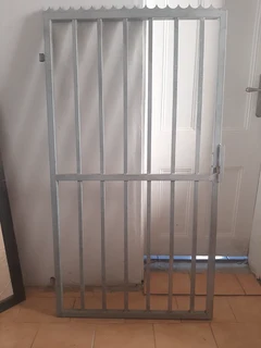 Security Gate - Galvanised Steel - Heavy and Solid