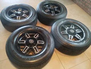Rims and Tyres for BAKKIE