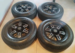 Rims and Tyres for BAKKIE
