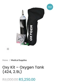 Oxygen Cylinder with Regulator