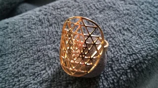 Geometric jewellery Sri Yantra. we have many other designs of various sacred symbols