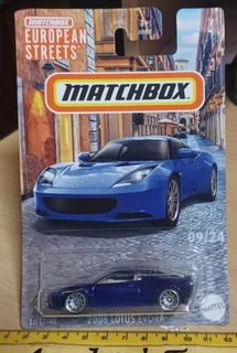 2023 Long Card ~   Matchbox European Streets ~ 09/24 2008 Lotus Evora