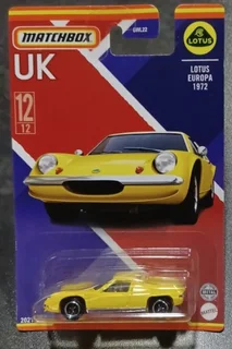 2021 Matchbox ~ UK ~ No12/12 Lotus Europa 1972 ~ Mint on Long card