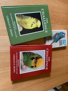 Do you have any unwanted books on budgies?