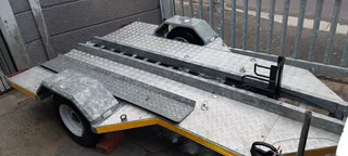 Galvanised Motorcycle trailer