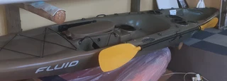Fluid "bamba" Fishing Kayak - Unbeatable Value!