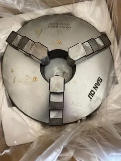 Lathe, Lathe Chuck, 3 Jaw, 320mm, Plain Back, Brand New