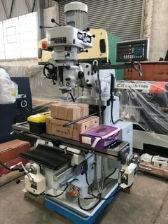 Milling Machine, Turret Mill, 5HP, 3 Axis DRO System, Brand New