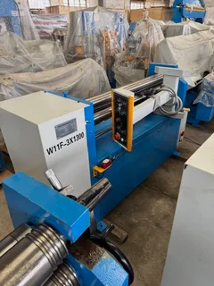 (Brand New) Plate Roller, Cap: 1300mm x 3mm, Motorised, Diameter of Rolls: 95mm. Price Excluding VAT