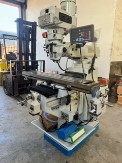 Milling Machine, Turret Mill, 5HP, 3 Axis DRO System, Variable Speed Head, Brand New