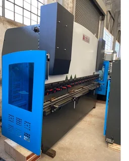 Press Brake, 125Ton x 3200mm, Motorized Backstop, NC, (Brand New)