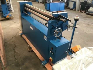 Slip Motorized Plate Roller, Model: ESR, Capacity:1300mm x 2,5mm, (Brand New)