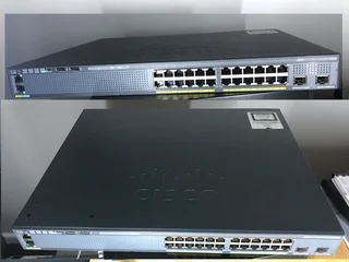 Cisco WS-C2960X-24PD-LGigabit POE Switch with 10G SFP+ Uplinks