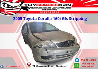 2005 Toyota Corolla 160i Gls Stripping