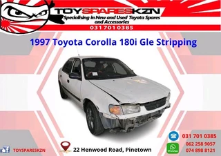 Toyota Corolla 180i Gle Stripping