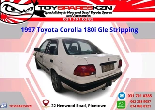 Toyota Corolla 180i Gle Stripping