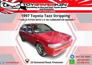 1997 Toyota Tazz Stripping