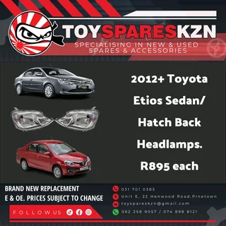 Toyota Etios Head Lamps