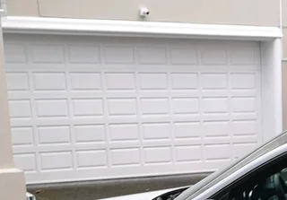 Meranti wood Double Garage Door