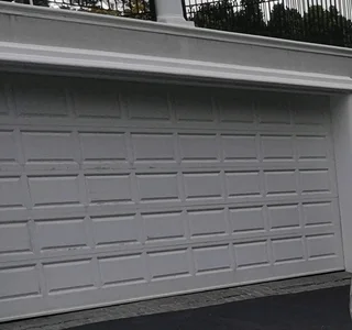 Meranti wood Double Garage Door