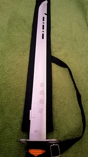 Sharpened stainless steel katana sword