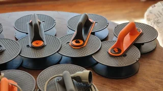 3D Printed Electric Cable Organizers – Made from Recycled♻️Filament Spools!