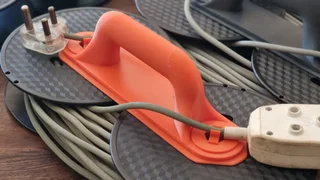 3D Printed Electric Cable Organizers – Made from Recycled♻️Filament Spools!