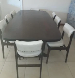 Dining room table with 8 chairs