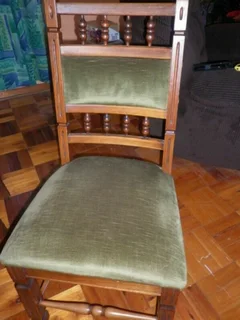 Solid Dark Oak Dining Suite