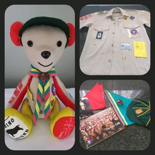 Memory Bear, Bunny, Mouse, Dog and Duck