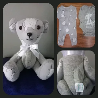 Memory Bear, Bunny, Mouse, Dog and Duck