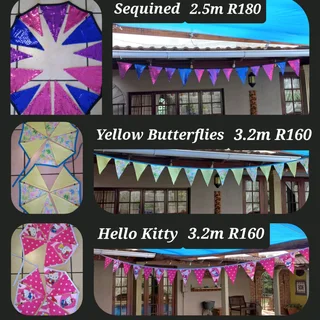 Girls Bunting Flags