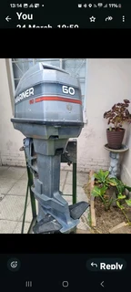 60 HP Mariner with Controls