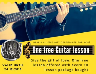 Guitar Lessons
