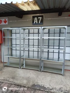 steel bolt and nut shelving