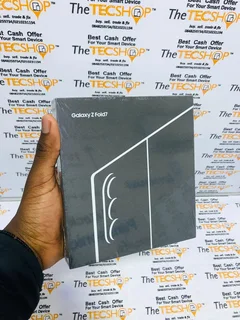 The New 512GB DUAL-SIM Samsung Galaxy Z FOLD 7 JetBlack, Brand New Sealed In The Box With Warranty