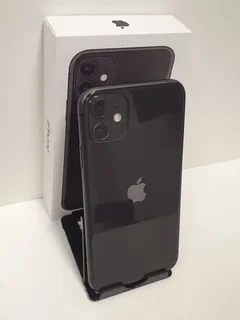 64GB BLACK APPLE IPHONE 11 EXCELLENT CONDITION IN THE BOX WITH ALL ACCESSORIES AND WARRANTY