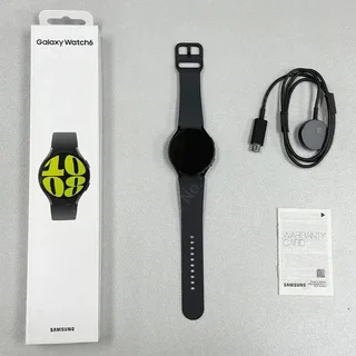44mm Graphite Samsung Galaxy Watch 6 GPS Version As New In Box With Accessories And Warranty