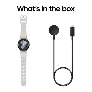 44mm Samsung Galaxy Watch 7 LTE Version Silver As New In Box The With Accessories And Warranty