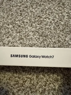 44mm Samsung Galaxy Watch 7 LTE Version Silver As New In Box The With Accessories And Warranty