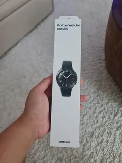 46mm Samsung Galaxy Watch 4 Classic LTE Version Excellent Condition In The Box With Warranty